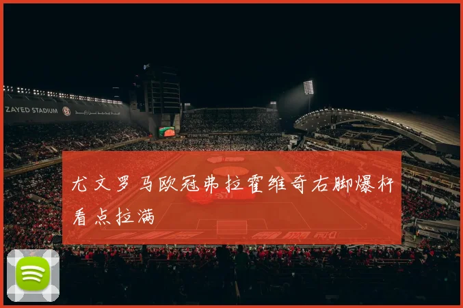 尤文罗马欧冠弗拉霍维奇右脚爆杆看点拉满