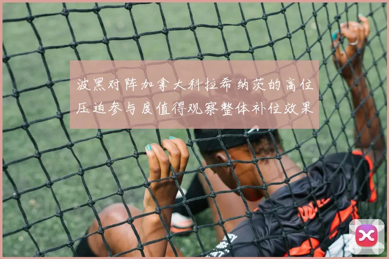 波黑对阵加拿大科拉希纳茨的高位压迫参与度值得观察整体补位效果